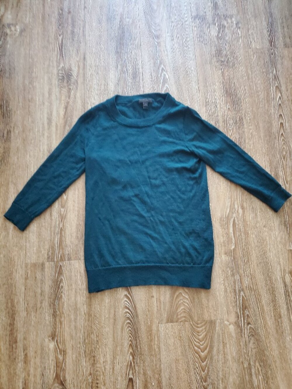 . Crew Tippi Merino Wool Sweater XS Forest Green